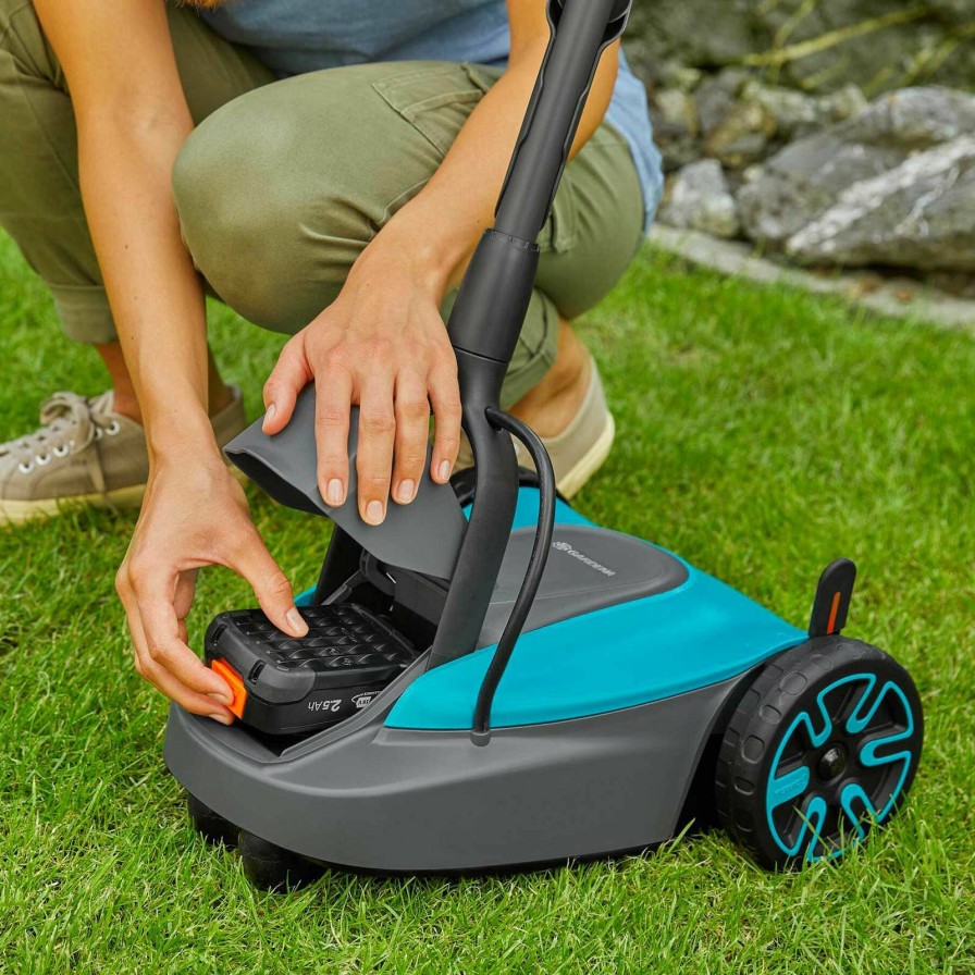 Garden Tools Gardena | Gardena Handymower P4A 18V Cordless Rotary Lawnmower 220Mm Top Sellers