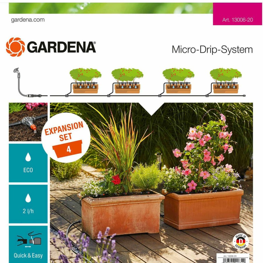 Garden Tools Gardena | Gardena Micro Drip Planter Irrigation Extension Set Special