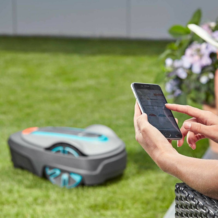 Garden Tools Gardena | Gardena Smart Sileno City Robotic Lawnmower 500 Set Best Sellers