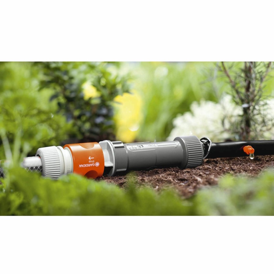 Garden Tools Gardena | Gardena Micro Drip Master Unit 1000 Pressure Reducer Limit Offer