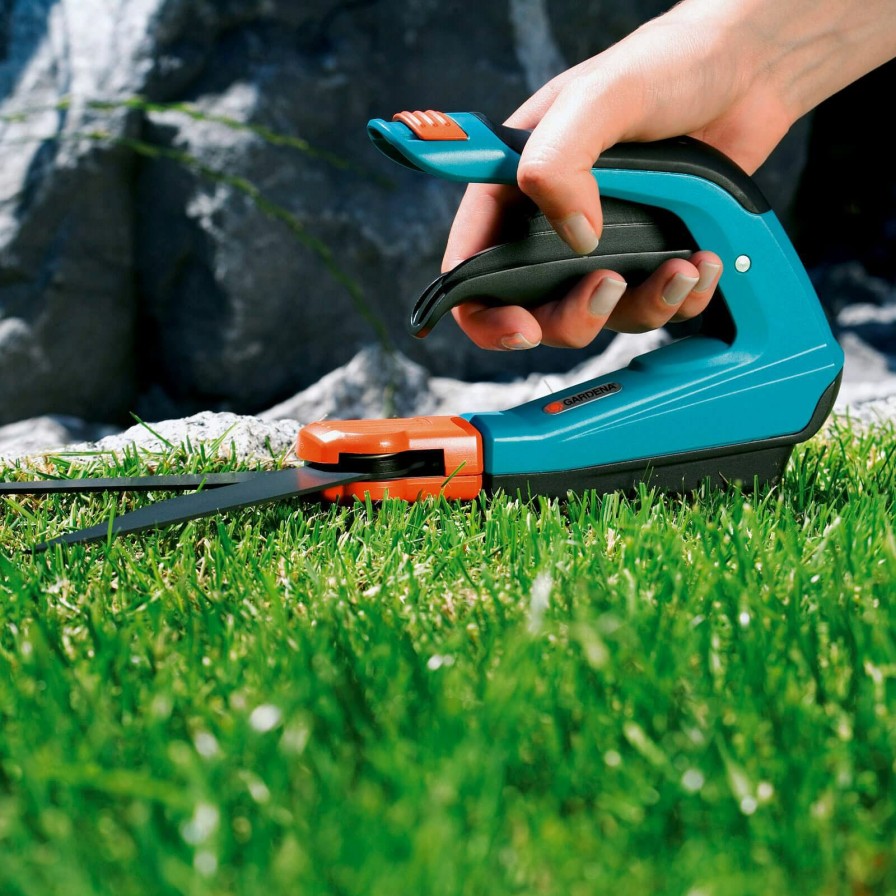 Garden Tools Gardena | Gardena Comfort Plus Single Handed Swivel Grass Shears Quality Guarantee