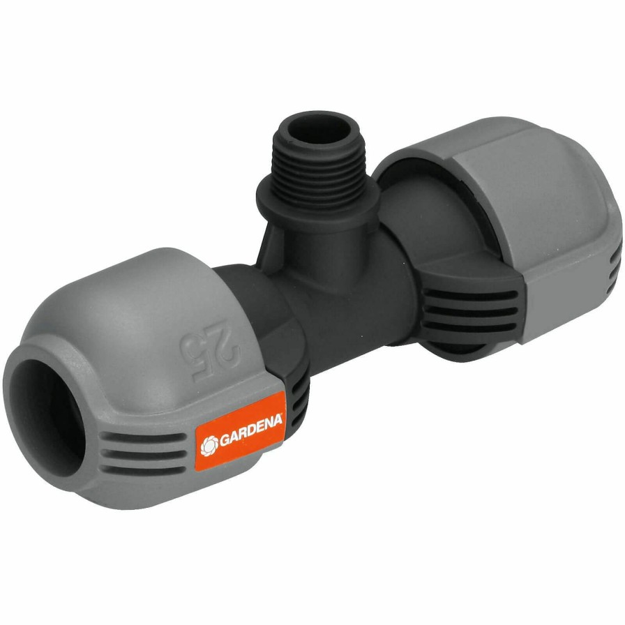 Garden Tools Gardena | Gardena Sprinklersystem Male Threaded T Piece Connector Offering Discounts