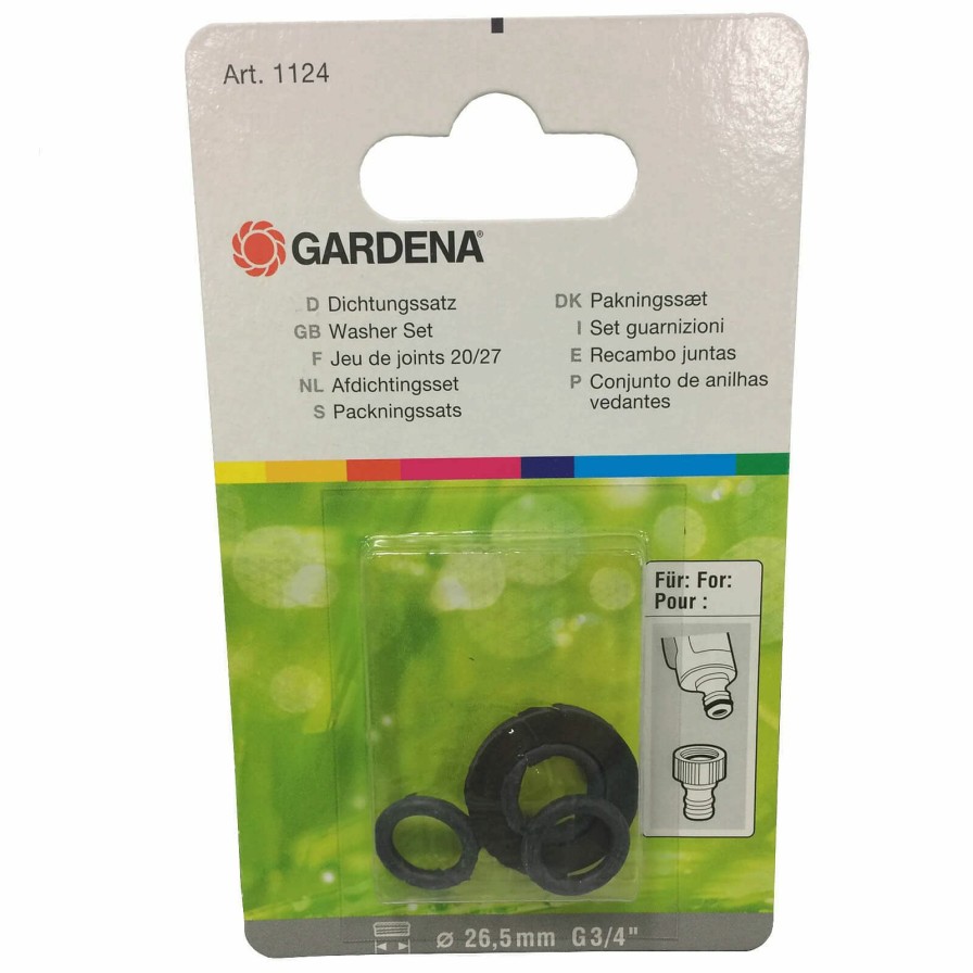 Garden Tools Gardena | Gardena Original Replacement Connector Sb Washer And O Ring Set Lower Price