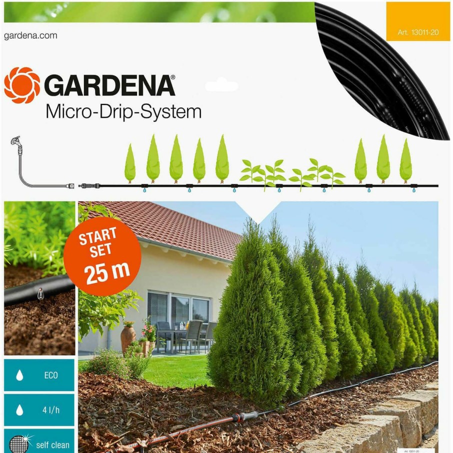 Garden Tools Gardena | Gardena Micro Drip M Above Ground Water Irrigation Starter Set Special