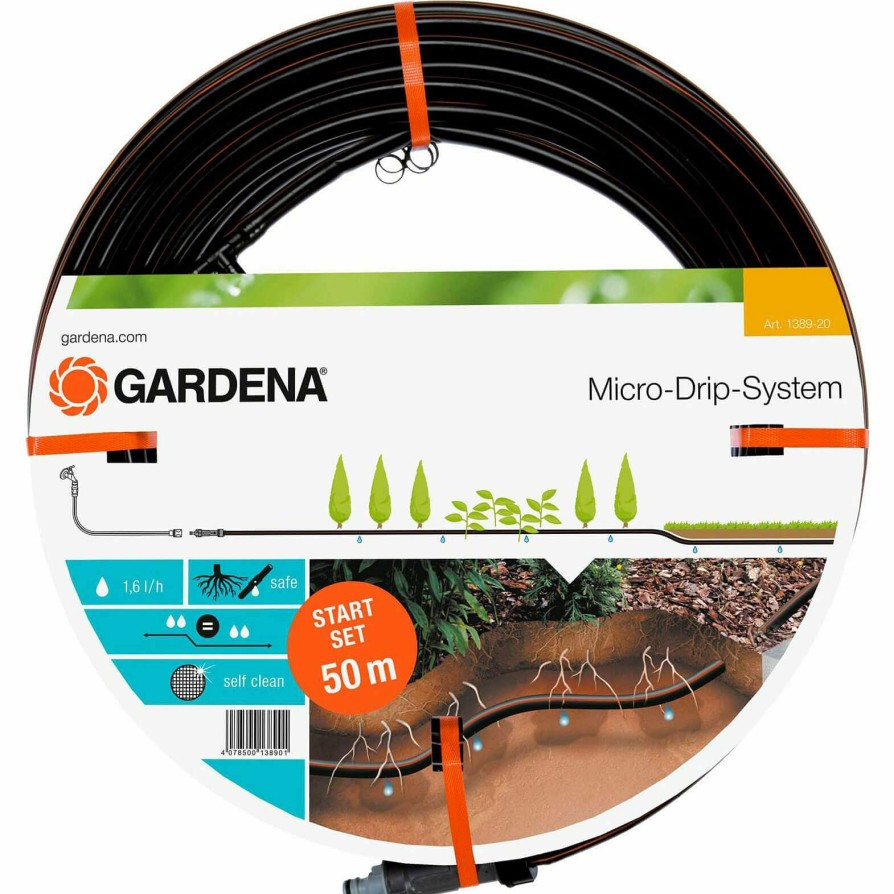 Garden Tools Gardena | Gardena Micro Drip Below Ground Water Irrigation Starter Set Quality Guarantee