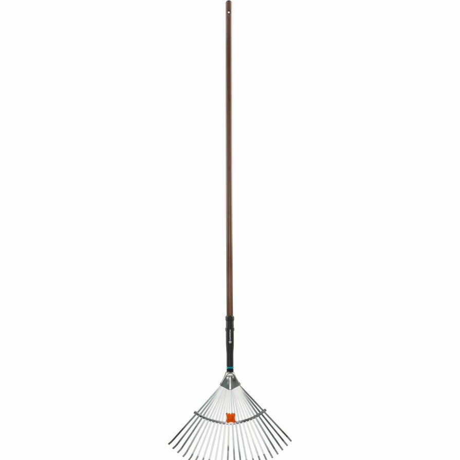 Garden Tools Gardena | Gardena Natureline Fsc Adjustable Metal Fan Rake Fashionable