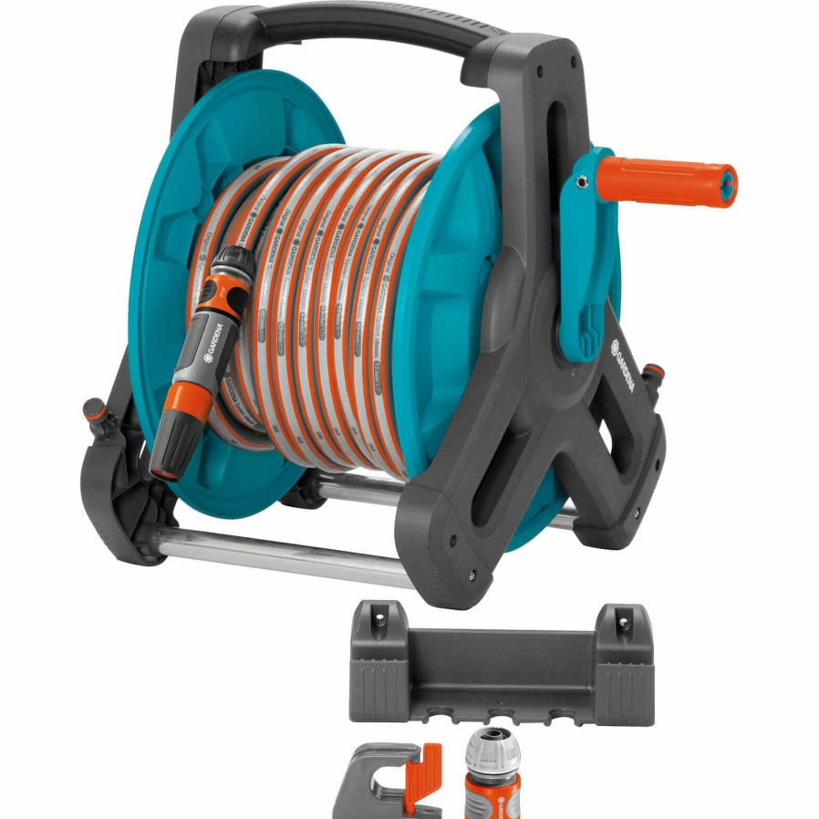 Garden Tools Gardena | Gardena Wall Mounted Hose Reel Shoping